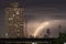 Lightning hits the house in Bangkok , Thailand