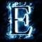 Lightning letter E