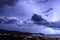 Lightning on the Ligurian Sea, Tigullio gulf - Chiavari, Lavagna and Sestri Levante