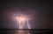 Lightning At Open Sea