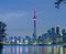 Lightning over Toronto Downtown Skyline