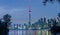 Lightning over Toronto Downtown Skyline