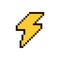 Lightning pixel vector