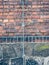 Lightning rod on an old house wall