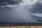 Lightning strike from a monsoon thunderstorm