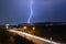 Lightning struck in Bhopal