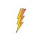 lightning thunderbolt electricity logo design template