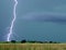 Lightning Thunderstorm on the Prairie