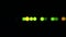 Lights on the network server blur effect