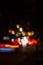 lights of the night city. unfocused photo