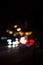 lights of the night city. unfocused photo