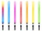 Lightsaber In Seven Different Colors