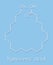 Lignoceric tetracosanoic acid molecule. Saturated fatty acid. Skeletal formula.