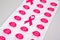 ligue contre le cancer logo and sign french text breast cancer awareness month