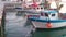 Ligurian boat moored in the port of Imperia Oneglia