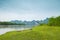 Lijiang River on both sides of the pastoral scenery