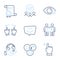 Like, Move gesture and Touchscreen gesture icons set. Smile chat, Myopia and Friends couple signs. Vector