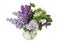 Lilac Bouquet in a transparent vase