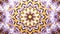 lilac and citrine kaleidoscopic mandala abstract patterns