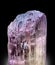 Lilac color etched kunzite var spodumene Mineral specimen from Afghanistan