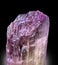 Lilac color etched kunzite var spodumene Mineral specimen from Afghanistan