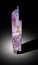 Lilac color etched kunzite var spodumene Mineral specimen from Afghanistan