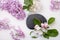 Lilac composition for spas and Wellness centers