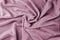 Lilac draped lightweight fabric