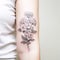 Lilac And Hydrangea Flower Tattoos: Sydney Studio\\\'s Minimalist Beauty