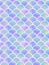 Lilac mermaid`s scales seamless pattern