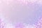Lilac Mist Soft Mauve Background Silhouettes Glitter And Flowers Postcard. Generative AI