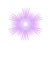 Lilac-pink Digital art sacred geometry star crystal