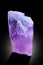 lilac purple color Kunzite var Spodumene crystal from AFghanistan