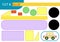 `Lilac retro car` mini-game `cut And glue` for learning, entertainment and education of children. Series `transport` - easy to pri