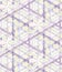 Lilac shibori tie dye broken plaid grid background. Seamless pattern wax print bleached resist background. Irregular check dip