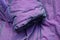 Lilac texture of fabric from a dirty sleeve