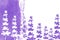 Lilac, white and purple lavender flowers on a watercolor horizontal background, with place for text. Hand drawn watercolor