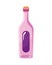 lilac wine drink bottle