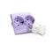 Lilas electrical outlets and plugs on a white background