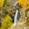Lillaz Waterfall in autumn