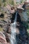 Lillaz Waterfalls in Cogne on the Italian Alps Mountains in the Aosta Valley, Italy