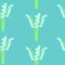 Lily of the valley, seamless pattern