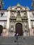 Lima, Peru - 01 May 2011: Basilica y Monasterio de Santo Domingo, the church in Lima city, Peru