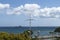 Limassol seaside view with seascape and cloudscape