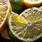 Lime fresh raw organic fruit