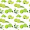 Lime fruit seamless watercolor pattern. Hand draw illustration.