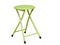 Lime green folding stool