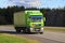 Lime Green MAN Semi Trucking