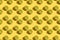 Lime halves on a yellow background, colorful pattern