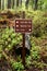 Lime Kiln Trail Sign